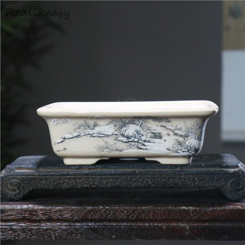 Japanese Garden Bonsai - Maceta de arena púrpura de 6