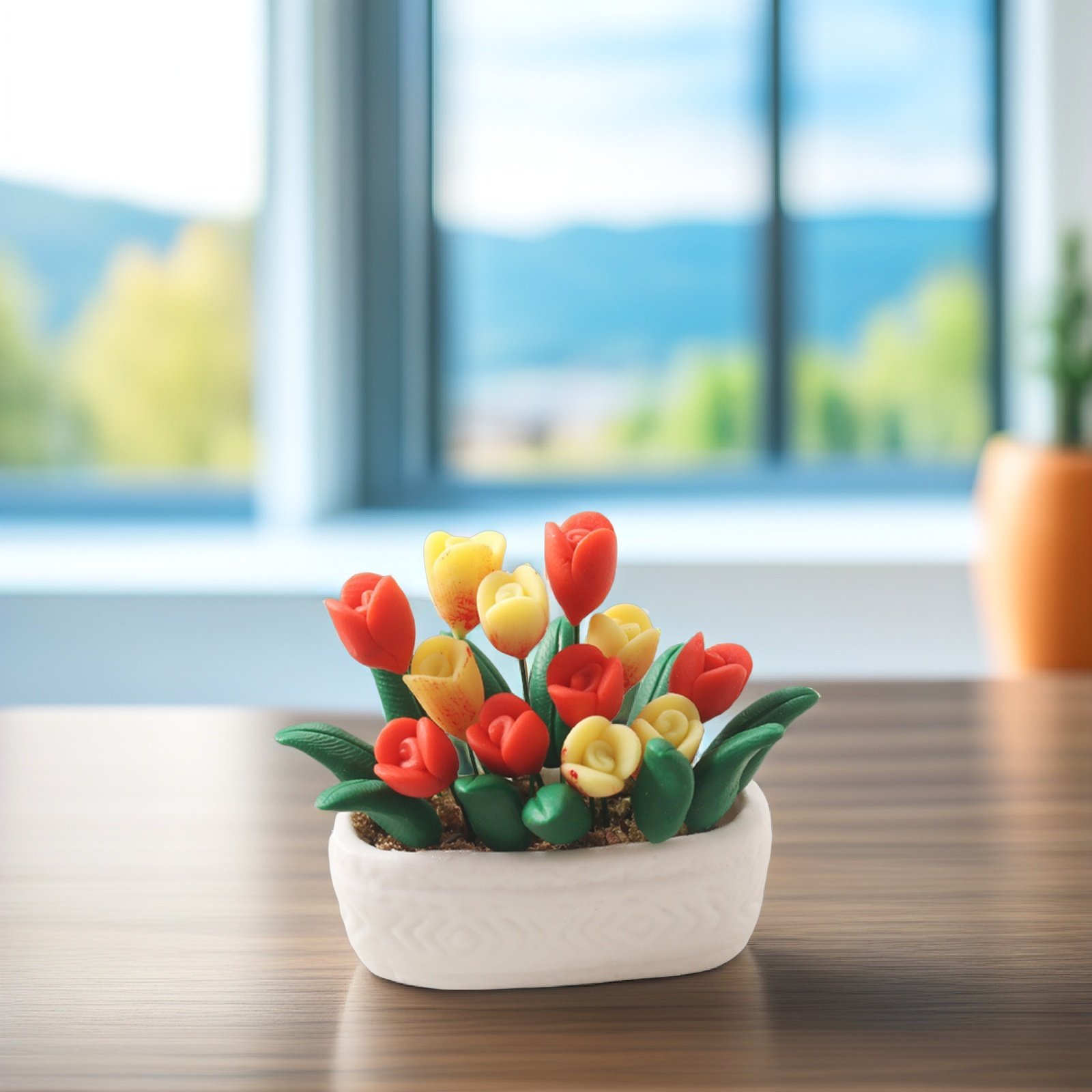 Bonsai Garden Europe - Mini Tulipán en Maceta, Decoración de