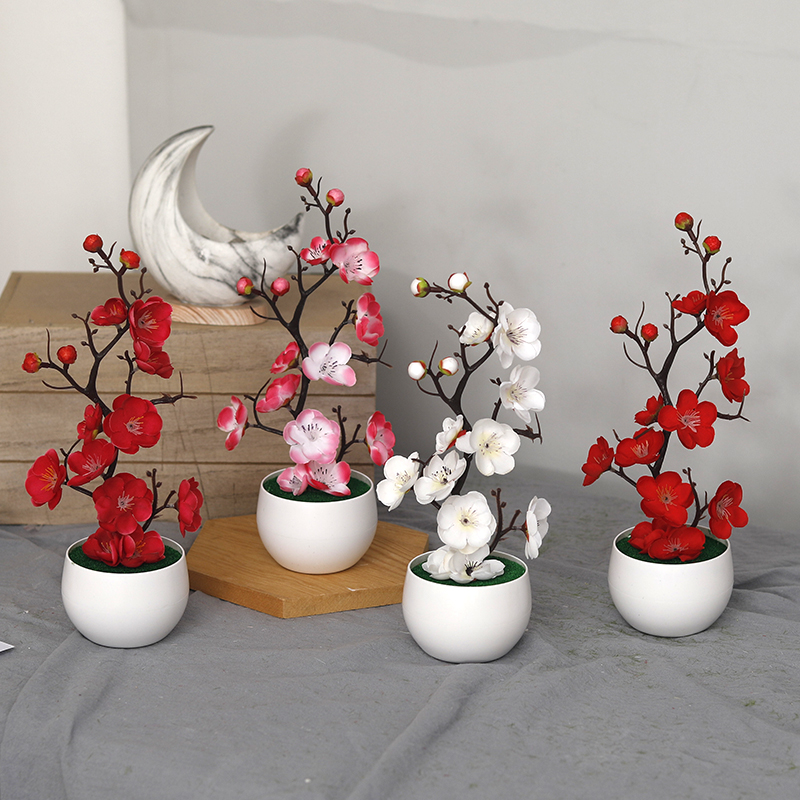 Bonsai Garden Home - Navidad falso verde PE ramas de