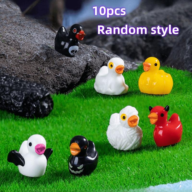 Bonsai Garden Miniature - 10 Figuras de Patos en Miniatura