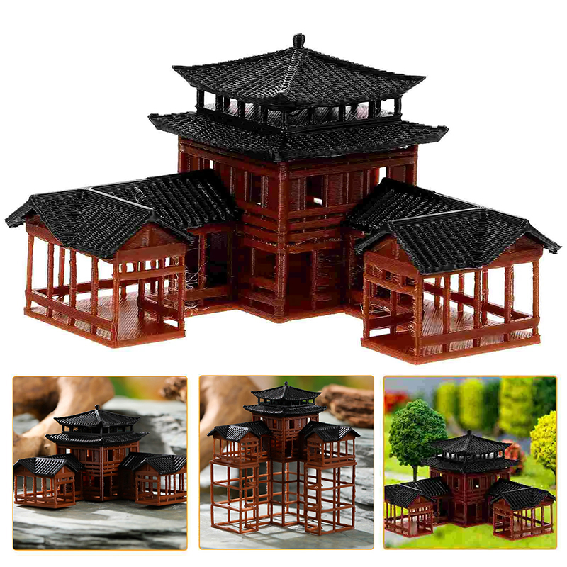 Modelo de Edificio Antiguo en  - Japanese Garden Bonsai reseña y precio