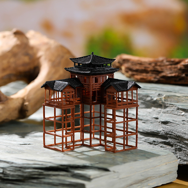 Modelo de Edificio Antiguo en  - Japanese Garden Bonsai reseña y precio
