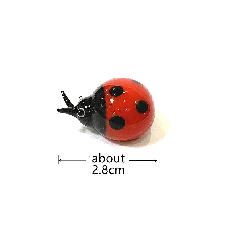 Miniaturas coloreadas ladybug  - Bonsai Garden Miniature reseña y precio