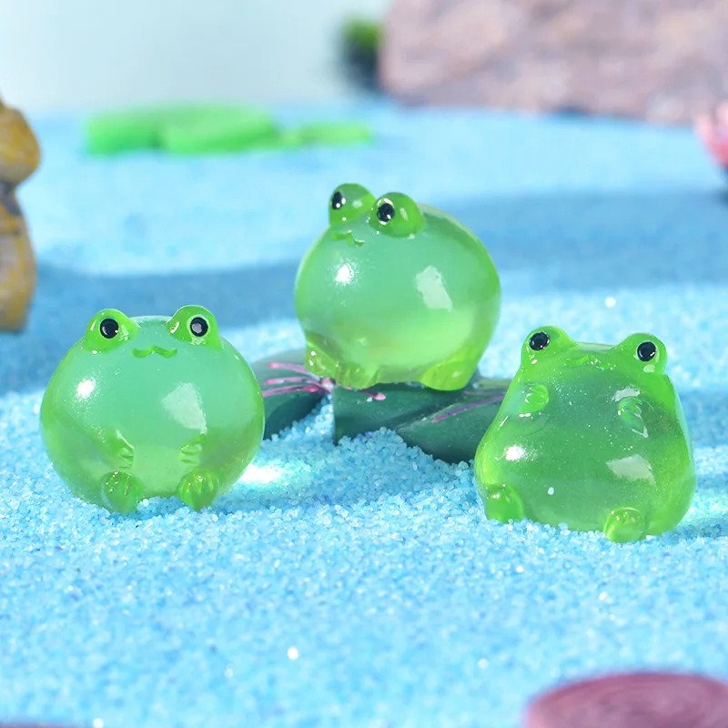 10/20/30 Piezas de Ranas Verde - Bonsai Garden Miniature reseña y precio