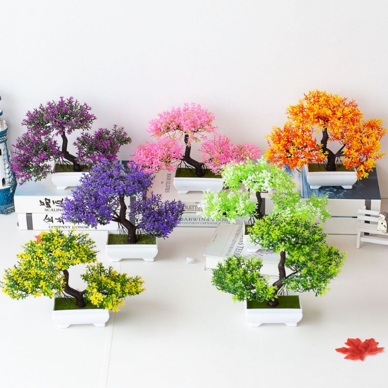Bonsái Artificial Colorido, Pl - Bonsai Repotting Mat reseña y precio