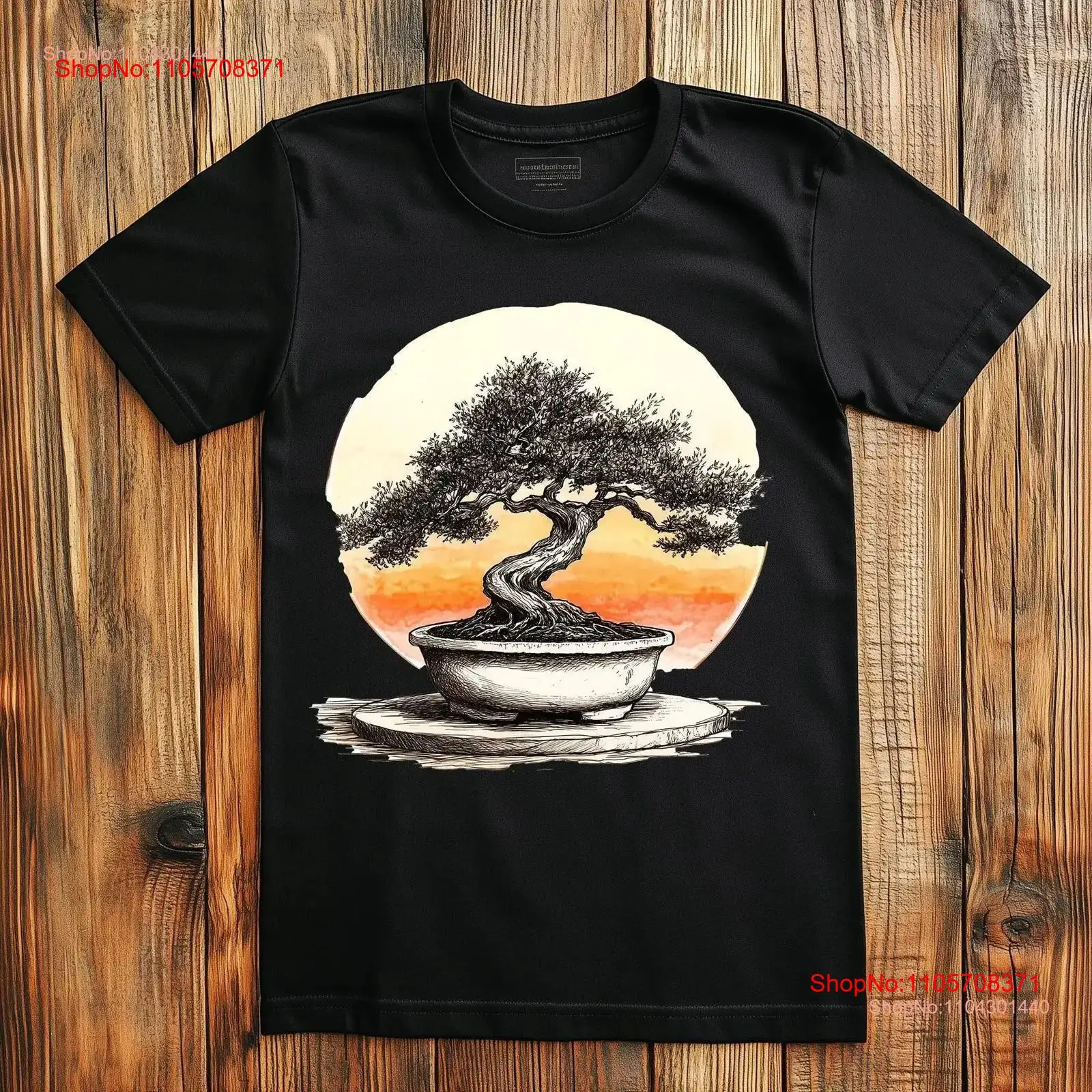 Camiseta con diseño de bonsái  - Bonsai Garden Design reseña y precio